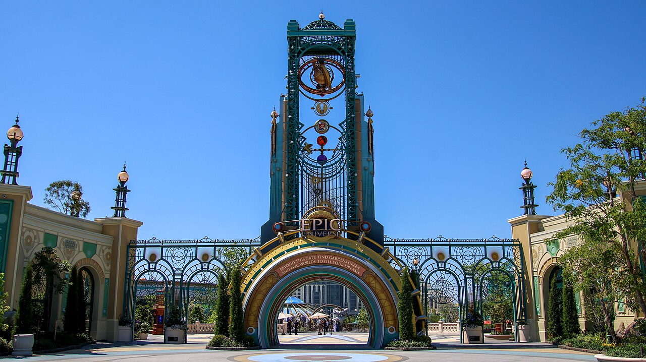 Área do Epic Universe, novo parque da Universal Orlando